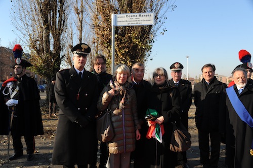 Masino: “Piazza d’Armi è già stata intitolata alla memoria di Cosma Manera”