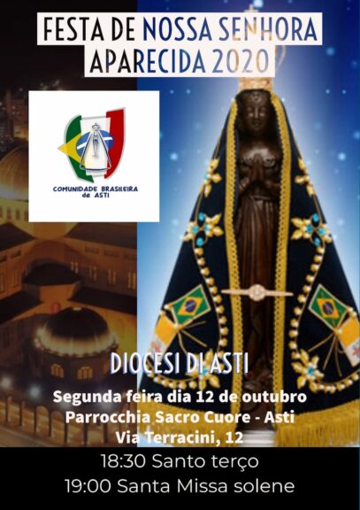 Alla parrocchia Sacro Cuore la festa della Madonna di Aparecida, patrona del Brasile