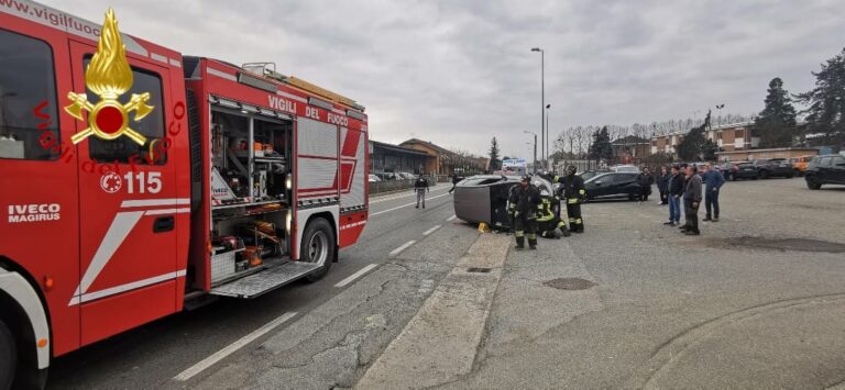 Incidente sulla strada per Moncalvo