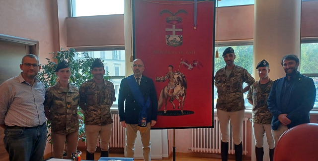 Tappa in Provincia di Asti per la “Cavalcata del Bicentenario”