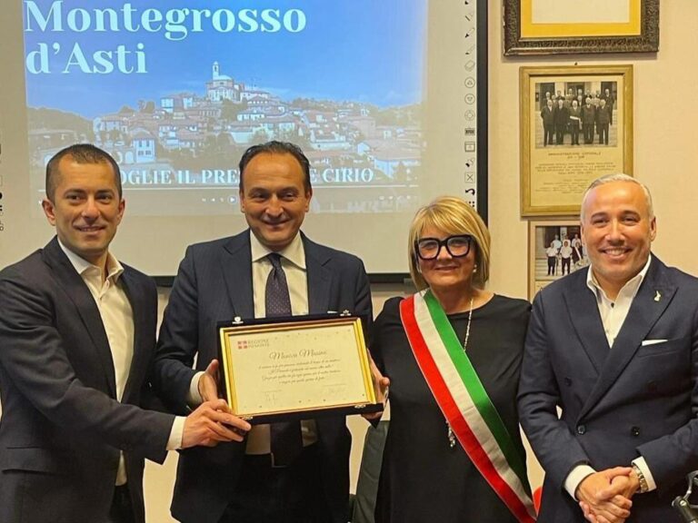 Il presidente Cirio a Montegrosso: dalla Regione 450 mila euro per il polo sanitario