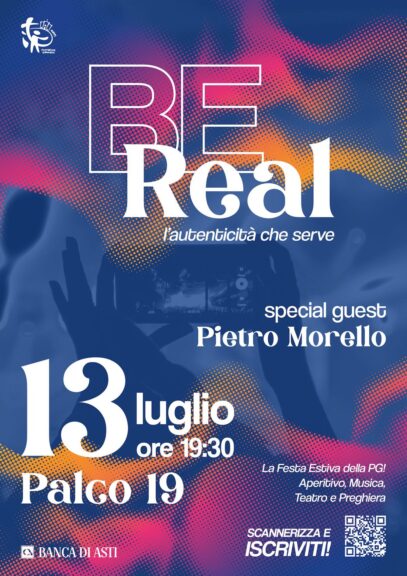 BeReal: al Palco 19 una serata con la Pastorale Giovanile