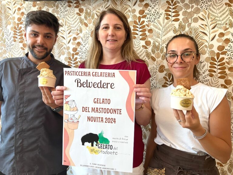 Nasce il gelato del Mastodonte