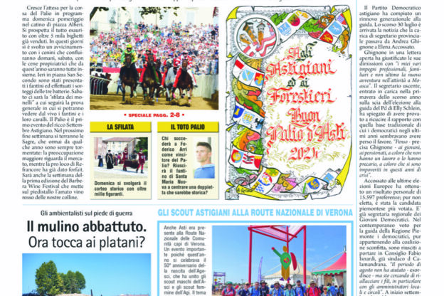 Prima pagina – 30 agosto 2024