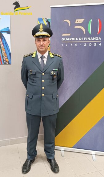 Nuovo comandante al Nucleo di Polizia Economico Finanziaria della guardia di finanza