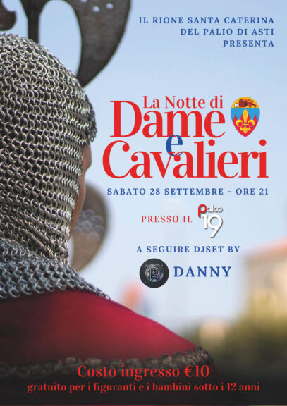 Terza edizione per “La notte di dame e cavalieri”