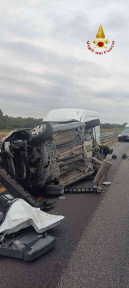 Incidente stradale sull’A33