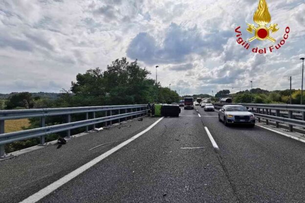 Incidente sulla Torino-Piacenza