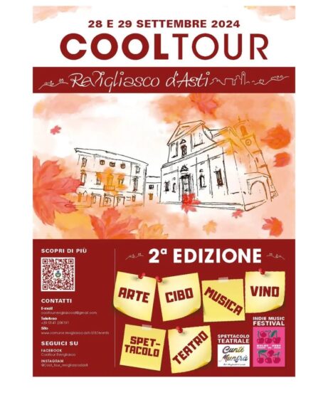 A Revigliasco in arrivo“Cool Tour”