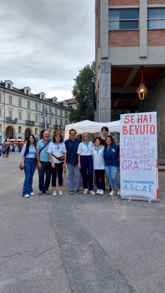 Al Festival delle Sagre gli operatori del Serd dell’Asl hanno distribuito 360 alcoltest 