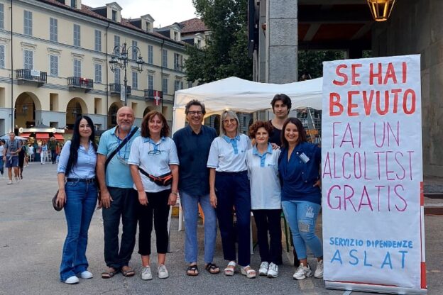 Al Festival delle Sagre gli operatori del Serd dell’Asl hanno distribuito 360 alcoltest 