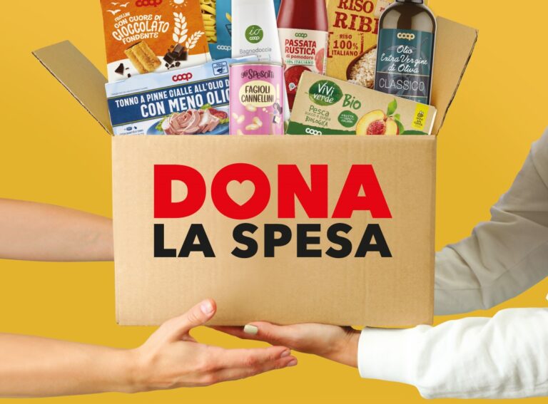 Dona la Spesa in 53 negozi del Piemonte tra cui il superstore Coop Asti