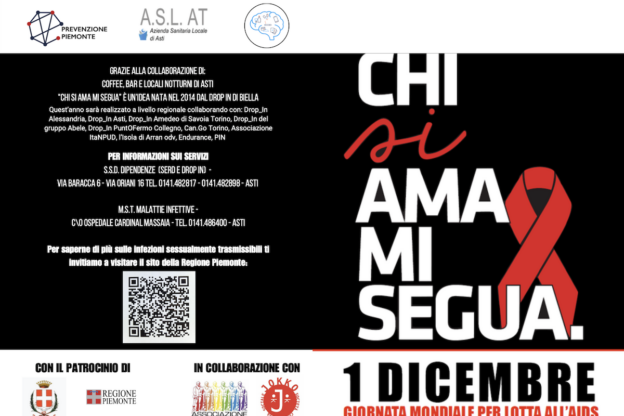 Giornata mondiale contro l’Aids: tutte le iniziative dell’Asl At