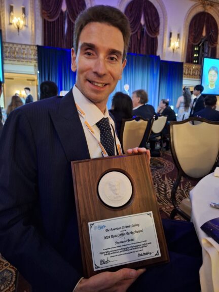 L’astigiano Francesco Baino docente del Politecnico riceve premio internazionale per la ricerca