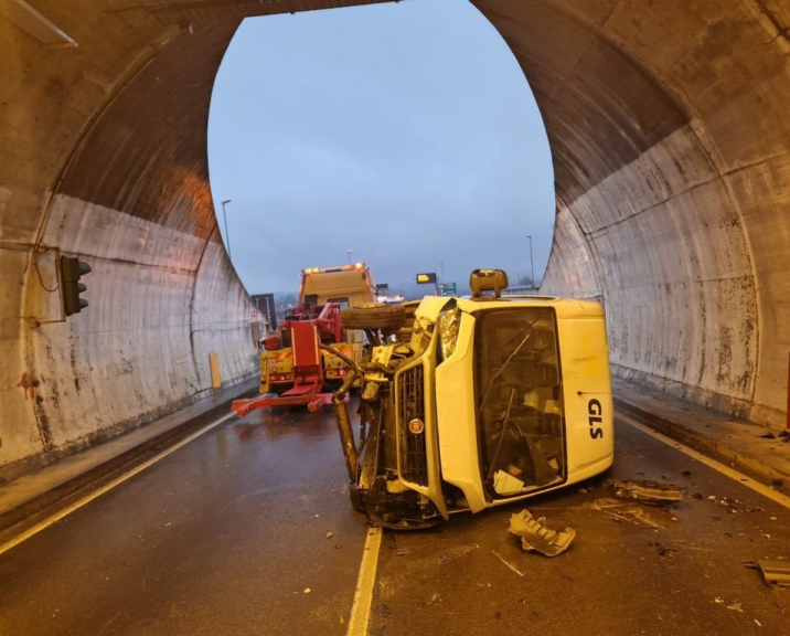 Chiuso causa incidente il tunnel del Turchino