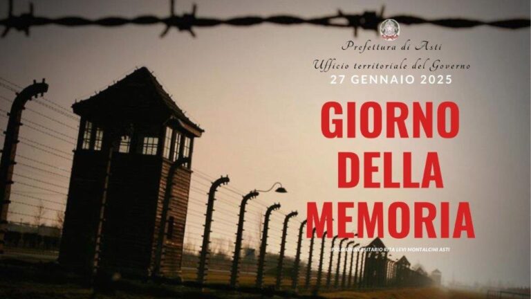 Anche ad Asti si celebra il Giorno della Memoria