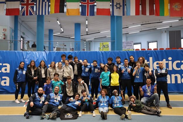 Rappresentativa Piemontese ai Campionati Nazionali AICS indoor di Ancona 2025