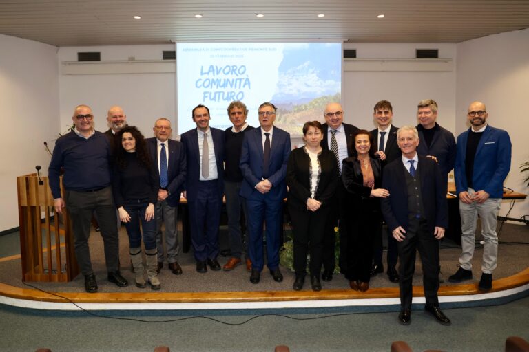 Lavoro, Comunità, Futuro. L’assemblea di Confcooperative Piemonte Sud traccia la rotta della cooperazione