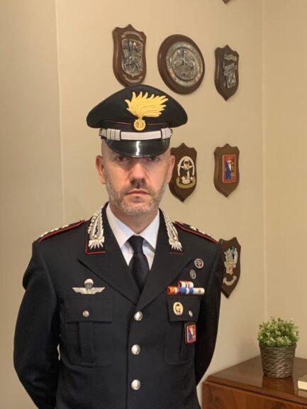 Il capitano Alessandro Faedo nuovo comandante della compagnia dei carabinieri di Villanova