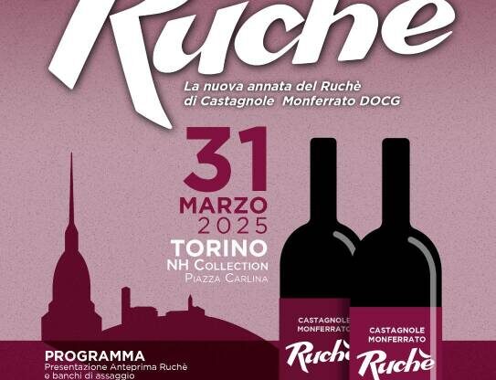 A Torino l’anteprima del Ruché di Castagnole Monferrato