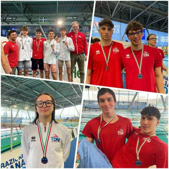 Asti Nuoto brilla ai Campionati Regionali: pioggia di medaglie e record